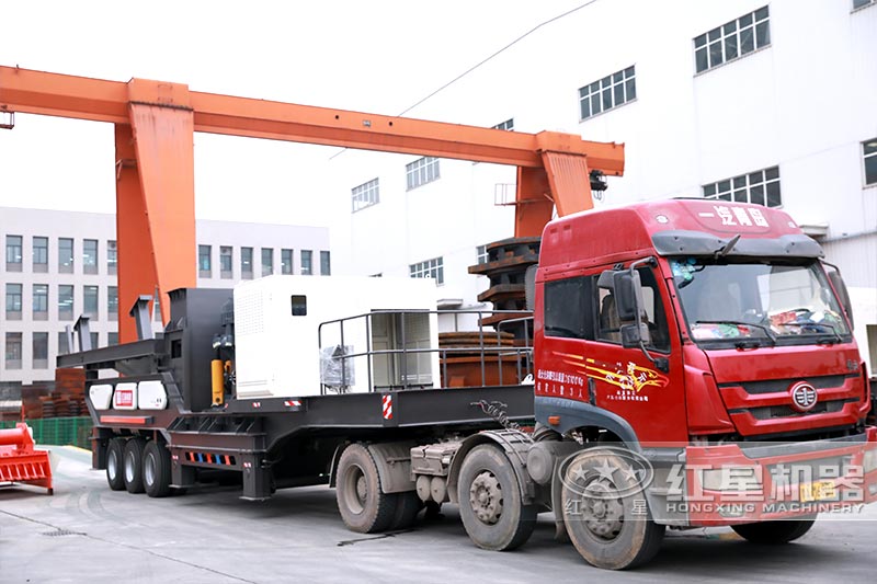 車載流動(dòng)磕石機(jī)可以開著走 車載流動(dòng)磕石機(jī)可以開著走