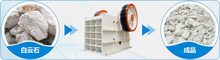 顎式破碎機(jī)處理白云石成品展示 顎式破碎機(jī)處理白云石成品展示