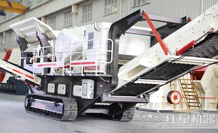 一體化裝置的履帶移動(dòng)破碎機(jī) 一體化裝置的履帶移動(dòng)破碎機(jī)