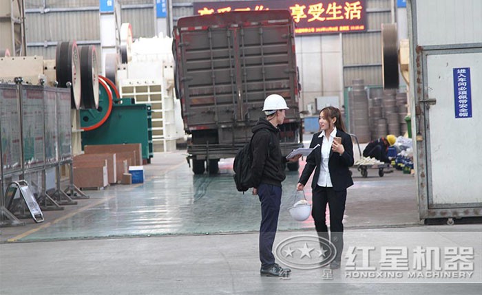 用戶到廠實(shí)地參觀，選型