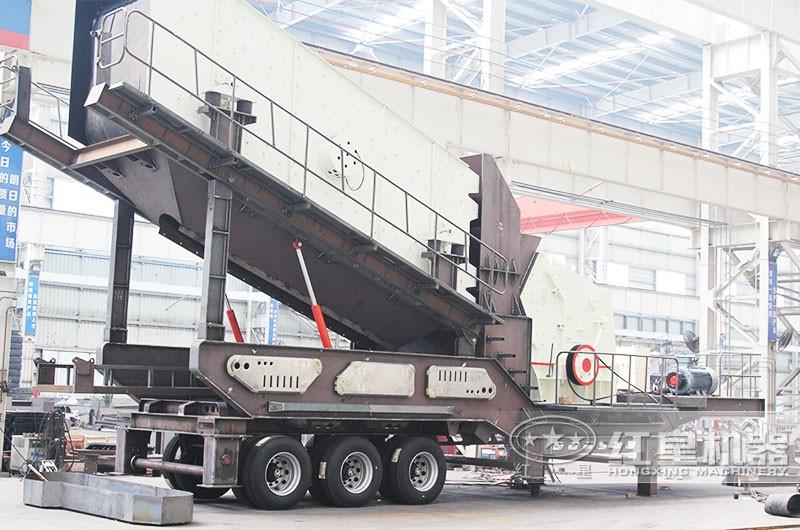 紅星輪胎式移動破碎生產(chǎn)線 紅星輪胎式移動破碎生產(chǎn)線