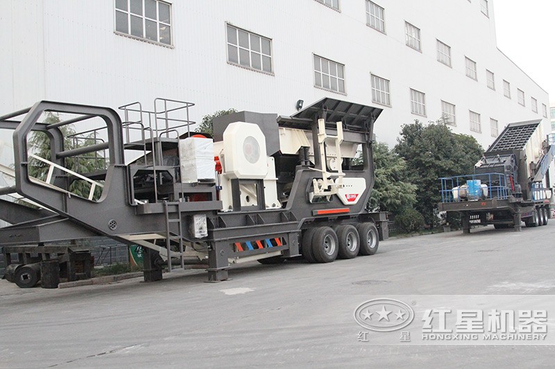 移動砂石破碎站 移動砂石破碎站