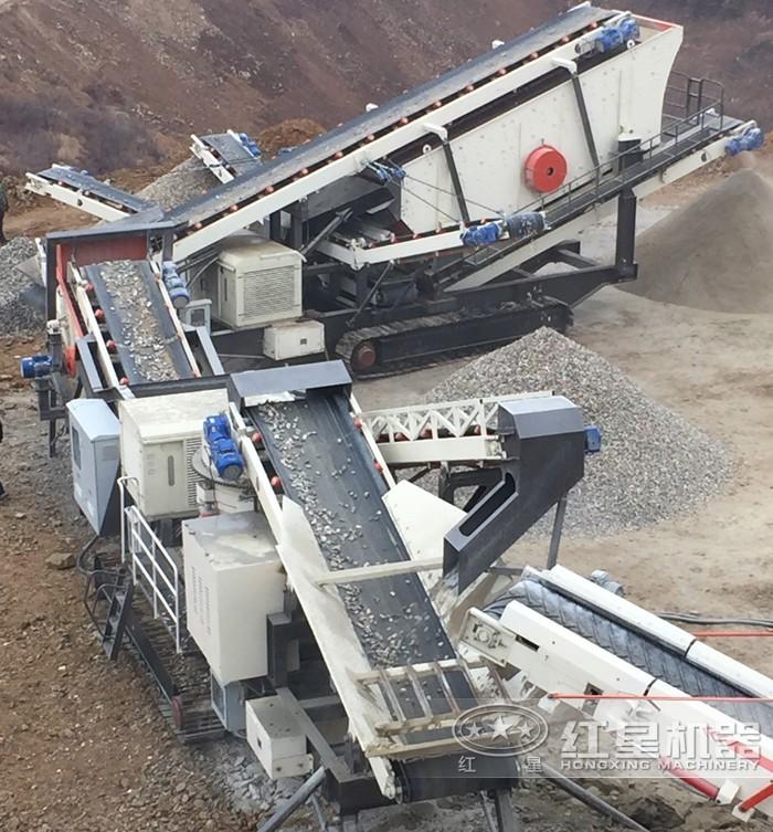 移動式碎石機 移動式碎石機