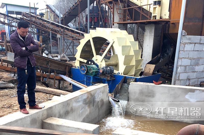 沉淀池，實現水循環(huán)，節(jié)能環(huán)保