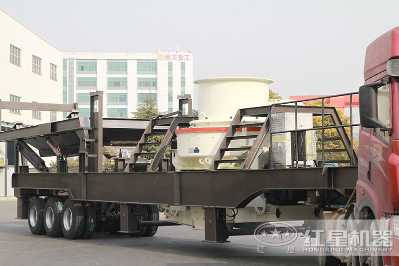 車載制沙機發(fā)貨