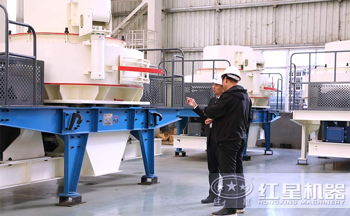 河卵石打砂機(jī)廠區(qū)