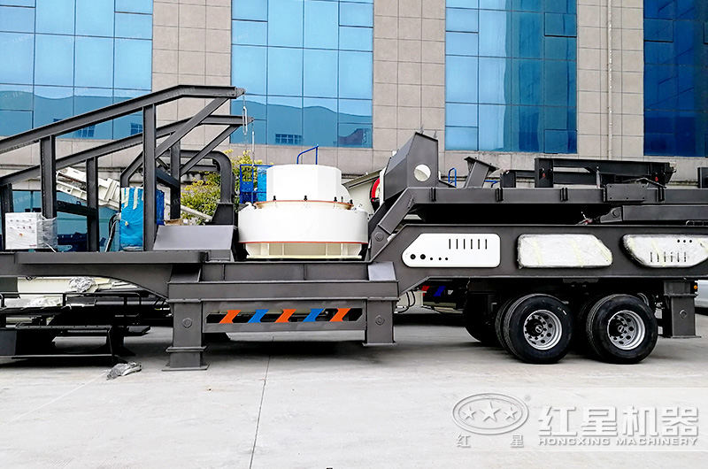 移動式制砂機(jī)轉(zhuǎn)場靈活，走哪打哪