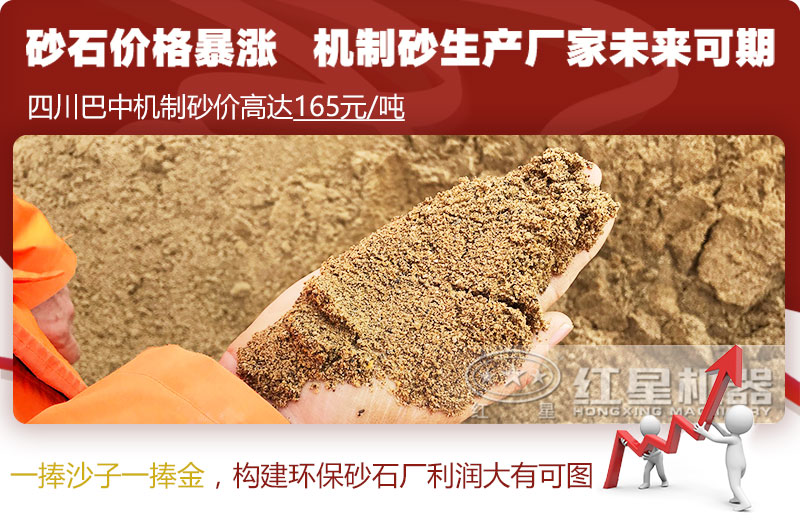 沙子利潤(rùn)高，前景好